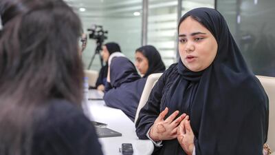 This year, more than 830 school pupils and college students will take part in the Ambassadors programme Victor Besa / The National