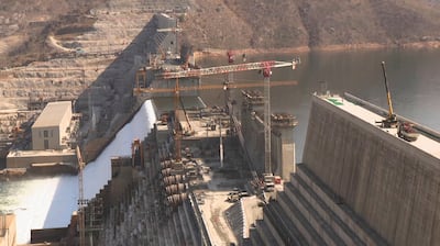The Grand Ethiopian Renaissance Dam took 14 years to build. AP