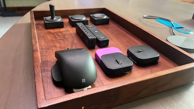 Microsoft says its inclusive design lab has hosted more than 8,000 visitors to help encourage designers and engineers to include people with disabilities in the products, services and games they create. Cody Combs / The National