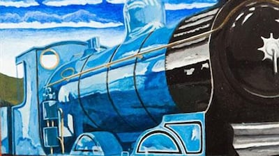 The Train, by Robbie Coltrane, could fetch more than Dh20,000.