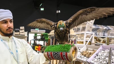 The UAE's passion for falconry is on display at the annual exhibition