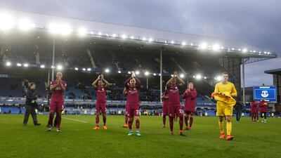 Manchester City are one win away from sealing the Premier League title. Carl Recine / Reuters