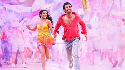 Shraddha Kapoor and Ranbir Kapoor in Tu Jhoothi Main Makkaar. Photo: Yash Raj Films