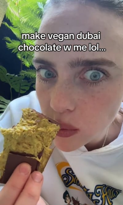 The pop star posted a tutorial on TikTok. Billie Eilish / TikTok