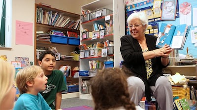 Hiring the best teachers has been shown by research to be the most important predictor of educational success. (Fatima Al Marzooqi / The National)