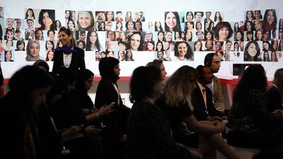 Dubai recently hosted the Global Women’s Forum. Pawan Singh / The National