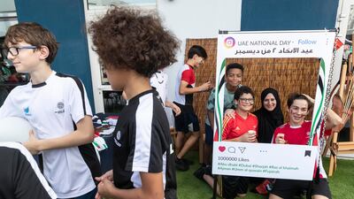 Union Day celebrations at Bloom World Academy. Antonie Robertson/The National