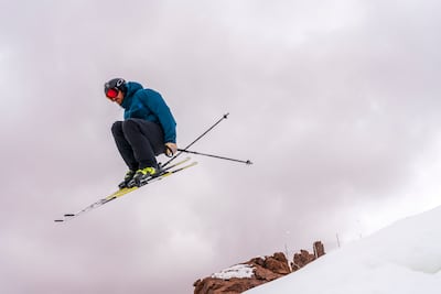 Trojena at Neom will be the first outdoor snow skiing destination in the GCC region. Photo: Neom