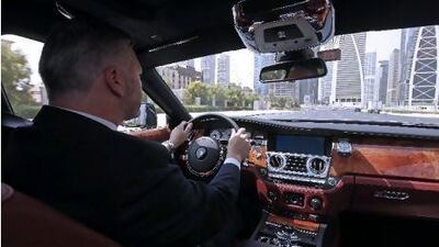 The Ghost gives you the best of both worlds; quality styling and impressive attention to detail, as well as power and agility. Jeffrey E Biteng / The National