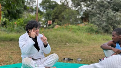 In Dubai he trains bankers, investors, computer programmers and traders.