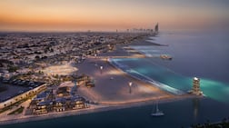 The master plan for the development of Umm Suqeim Beach. Photo: Dubai Media Office