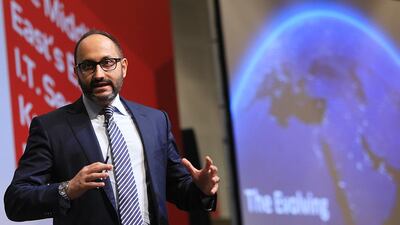 Hani Nofal, executive director of Gulf Business Machines, a Middle East IT solutions provider, says people's dependency on social media has created cyber security challenges. Satish Kumar / The National