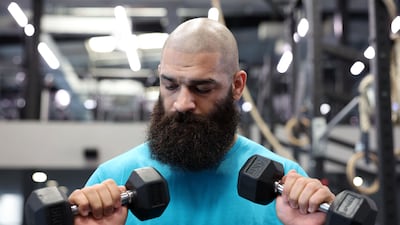 Heavyweight MMA fighter Pouya Rahmani of Team Nogueira, Dubai.