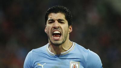 Luis Suarez and Uruguay reached the semi-finals of the 2010 World Cup. Heinz-Peter Bader / Reuters