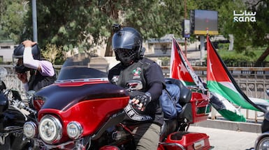 Syria’s first classic motorcycle rally began in Damascus, with more than 100 professional riders several Arab countries. Sana