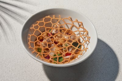 Hot and sour wonton soup with a crunchy twist. Photo: Jun's