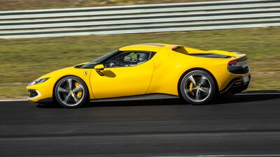 The car is not just available in red.