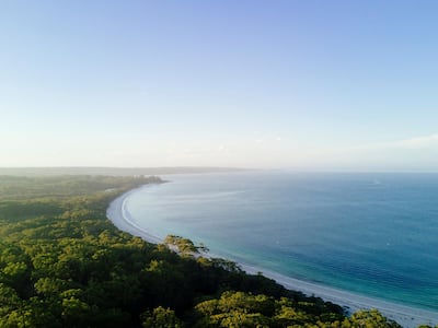 Jervis Bay offers a variety of prime spots to see whales move along the coast. Courtesy Getty
