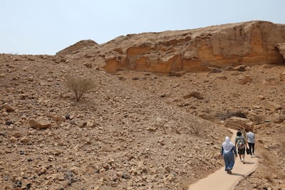 Jebel Buhais at the Faya palaeolandscape was added to the Unesco World Heritage List in 2025. Chris Whiteoak / The National