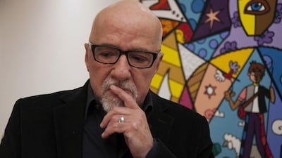 Brazilian author Paulo Coelho. AP