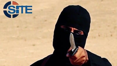 Mohammed Emwazi, known as "Jihadi John” was one of four British members of ISIL who were known as the 'Beatles'. SITE Intelligence Group via AP