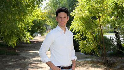 Roy Koyess gave up a corporate career two years ago to set up healthy snack bar firm Freakin' Healthy. Pawan Singh / The National