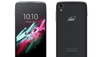 The Alcatel Onetouch Idol 3 is, somewhat surprisingly, a very decent mid-range smartphone. Courtesy Alcatel