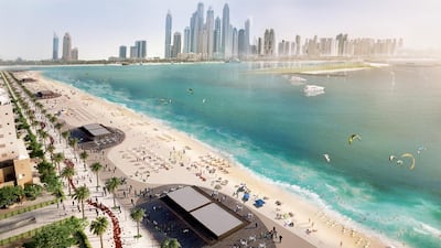 Nakheel has also announced the Palm Promenade project, which will stretch 1.5 kilometres along the island’s trunk, with new walkways and road crossings. Courtesy Nakheel