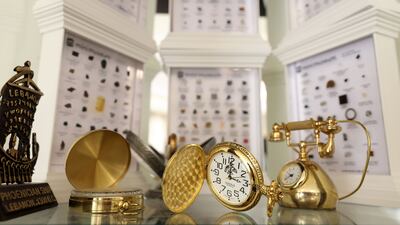 Keepsakes on display