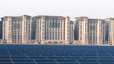 Abu Dhabi’s sustainability project, Masdar City, holds what some might consider one of the more serious awards — the world’s most environmentally friendly city. According to the GWR, it is the world’s first city designed to be zero-carbon and zero-waste. Andrew Henderson/The National