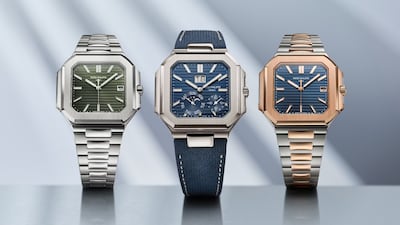 The Cubitus Collection is defined by octagonal cases, offering a modern aesthetic Photo: Patek Philippe