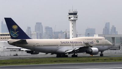 Saudi Arabia began a programme to set up companies that manage its airports, the so-called corporatisation process, with a view to sell a stake in these assets once they become profitable Francis R Malasig / EPA