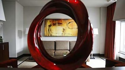 Al Ghurair Arjaan hotel is next to the Al Ghurair shopping centre. Lee Hoagland / The National