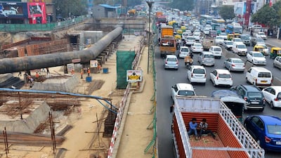 Many expect the main theme of the Indian budget to be higher outlays on public investments, particularly railways. Chandan Khanna / AFP
