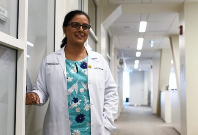 Consultant cardiac surgeon Dr Gurjyot Bajwa says people should seek help before weight gain leads to problems with their heart. Khushnum Bhandari for The National