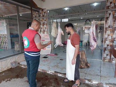 The most affected groups are animal breeders, butchers, and housewives. Photo: ICRC