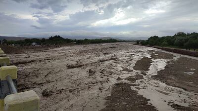 The aftermath of the flash floods in Logariha village in the Nahrin district of Baghlan province. AFP
