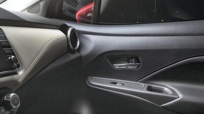 All very sleek inside.