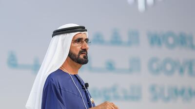 Sheikh Mohammed bin Rashid has been honoured for his role in helping to develop the Arab world. Wam