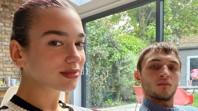 British singer Dua Lipa is self-isolating with her boyfriend, Anwar Hadid. Instagram / Dua Lipa