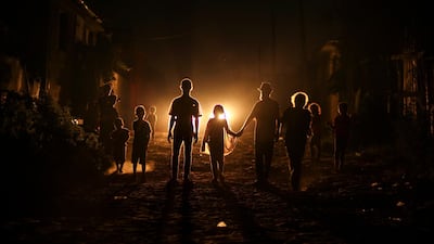 Most Palestinian in Gaza Strip use batteries, generators or candles to light their homes. Residents of Gaza, home to 1.8 million people, experience some 20 of electricity outage per day. Wissam Nassar