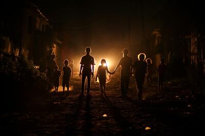 Most Palestinian in Gaza Strip use batteries, generators or candles to light their homes. Residents of Gaza, home to 1.8 million people, experience some 20 of electricity outage per day