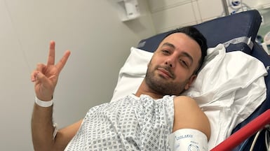 Journalist Pouria Zeraati was stabbed in a London street. Photo: Pouria Zeraati