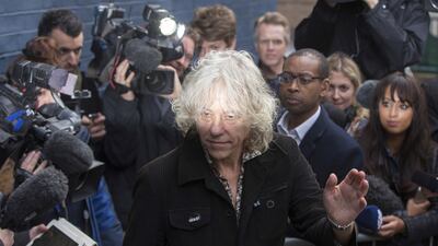 Musician Bob Gelfof. Neil Hall / Reuters
