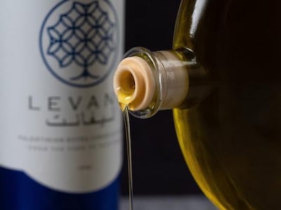 Levant Foods sells olive oil and Palestinian staples in the UAE. Photo: Levant Foods