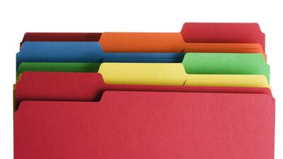 Tip 4 - File and divide. istockphoto.com