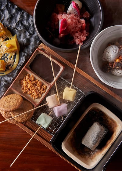 Desserts at the Play iftar at H Hotel.
