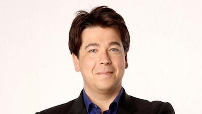 Comedian Michael McIntyre. Courtesy ITV / Rex Features