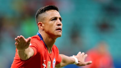 Alexis Sanchez, Chile - 45 goals from 136 internationals. EPA