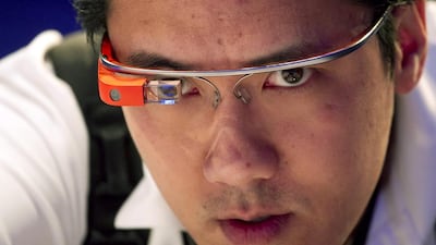 Improvements have been announced for the Google Glass which may be released to the public in 2014. AP Photo/Mark Lennihan